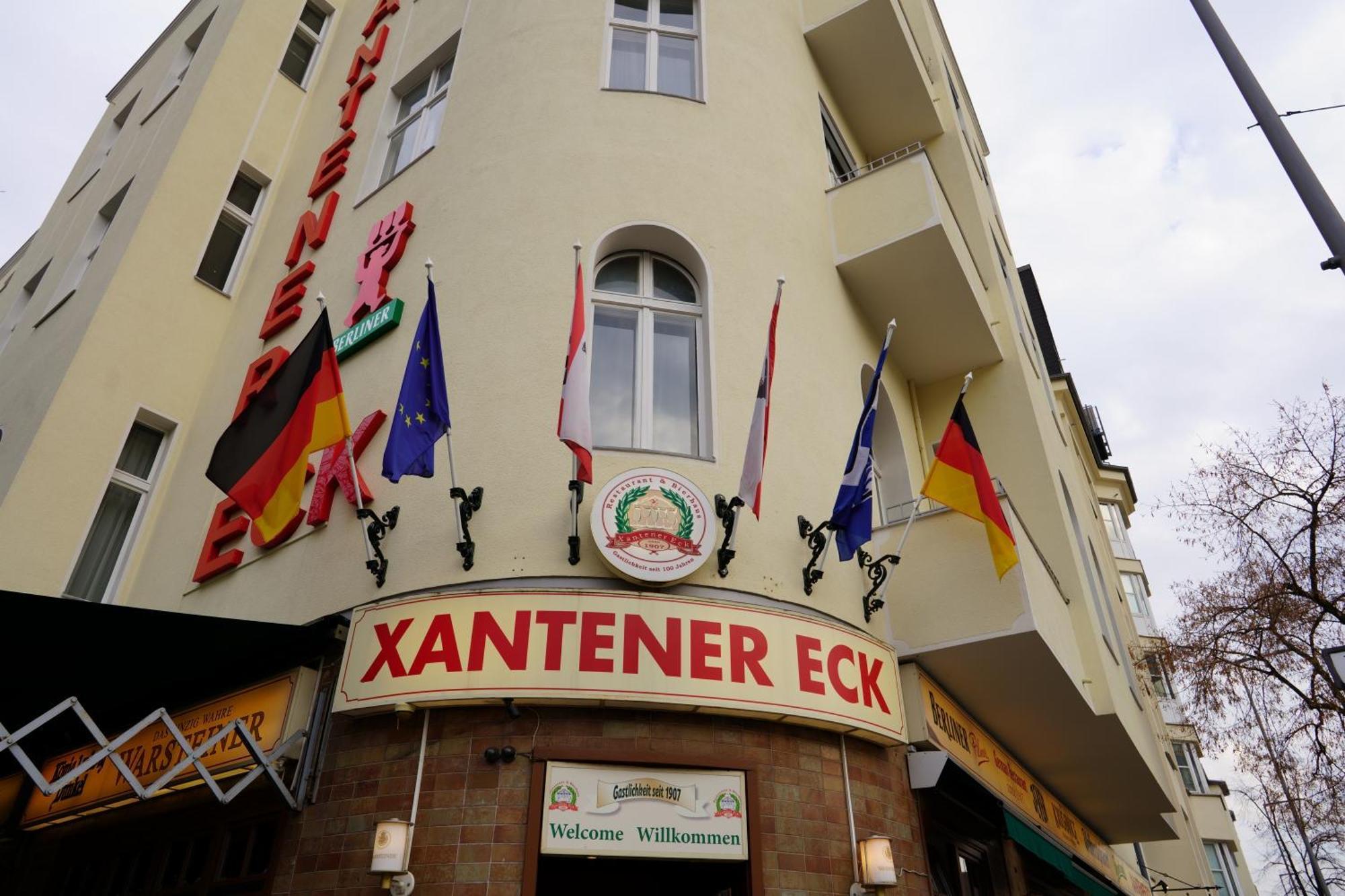 Hotel Pension Xantener Eck Berlin Exterior foto